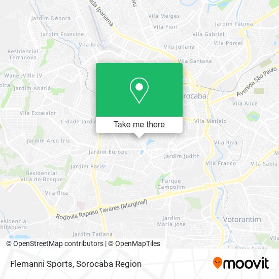 Flemanni Sports map