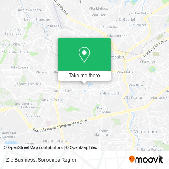 Zic Business map