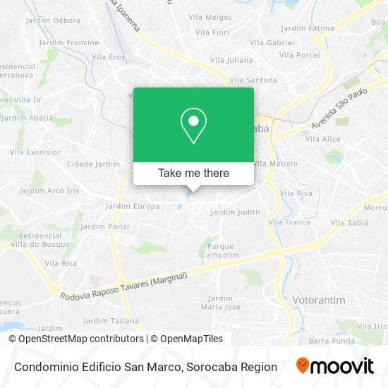 Condominio Edificio San Marco map