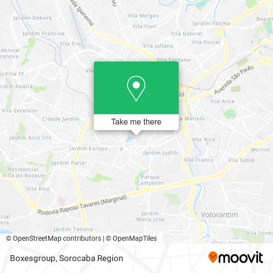 Boxesgroup map