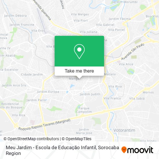 Meu Jardim - Escola de Educação Infantil map