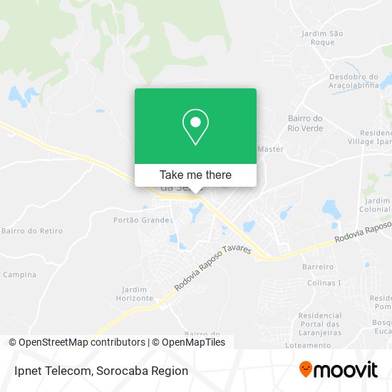 Ipnet Telecom map