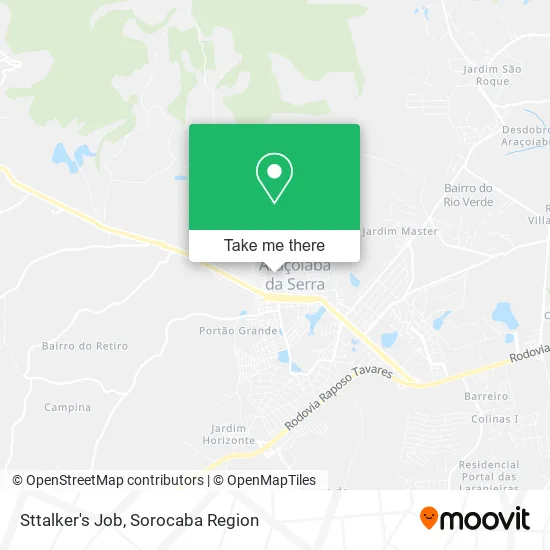 Sttalker's Job map