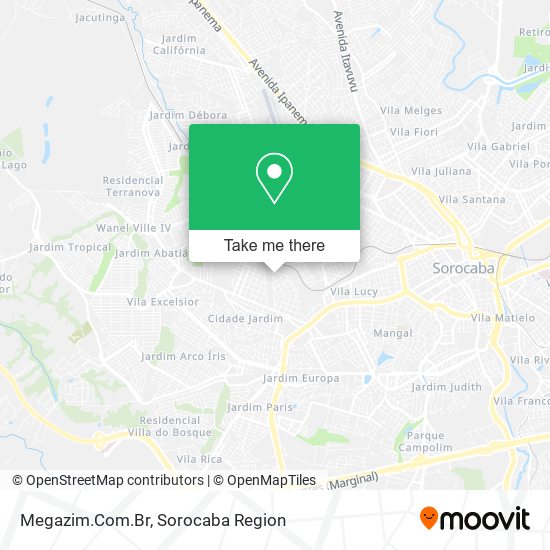 Megazim.Com.Br map