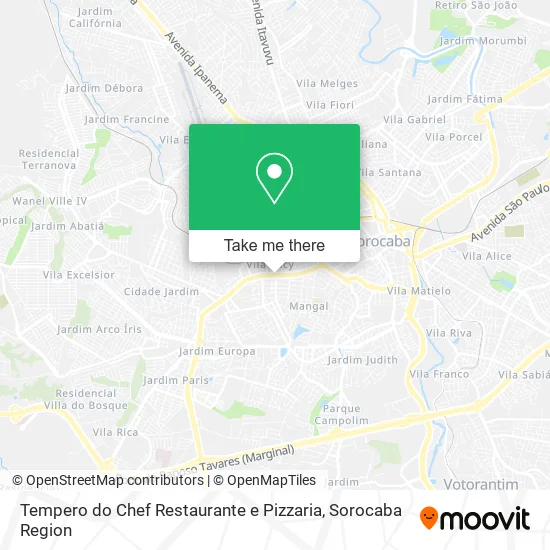Tempero do Chef Restaurante e Pizzaria map
