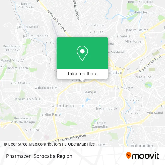Pharmazen map