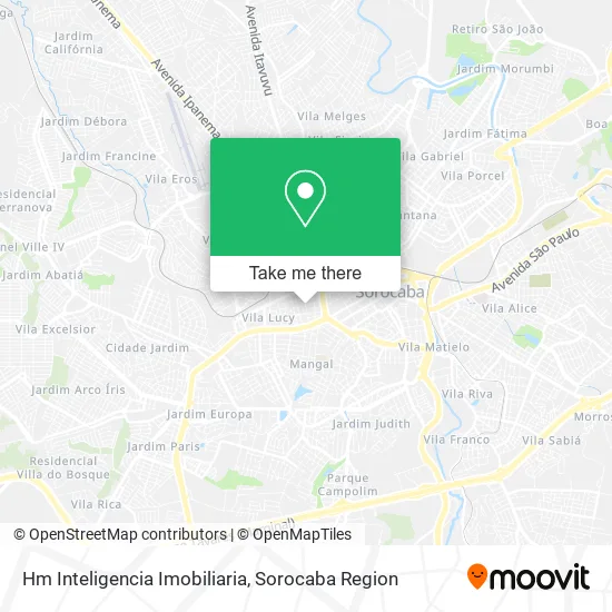 Hm Inteligencia Imobiliaria map