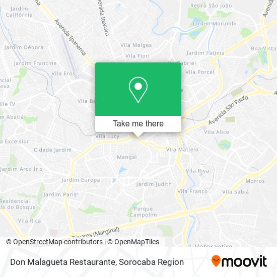 Don Malagueta Restaurante map