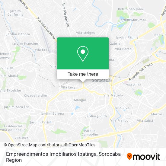 Empreendimentos Imobiliarios Ipatinga map