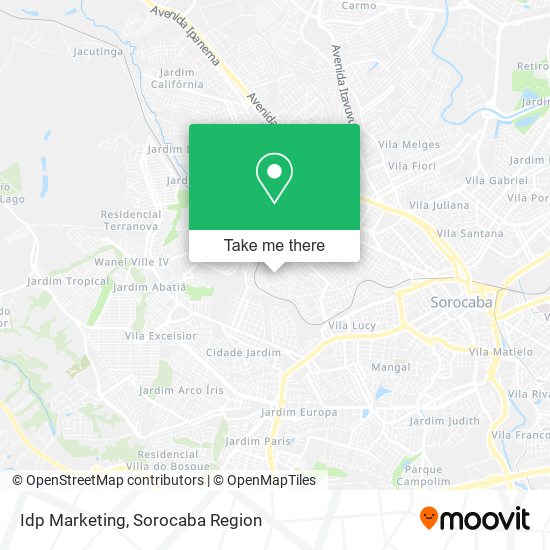 Idp Marketing map