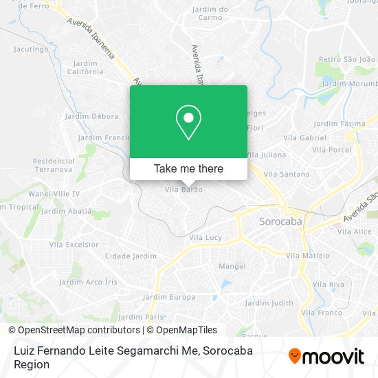 Luiz Fernando Leite Segamarchi Me map