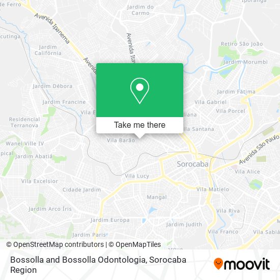 Mapa Bossolla and Bossolla Odontologia