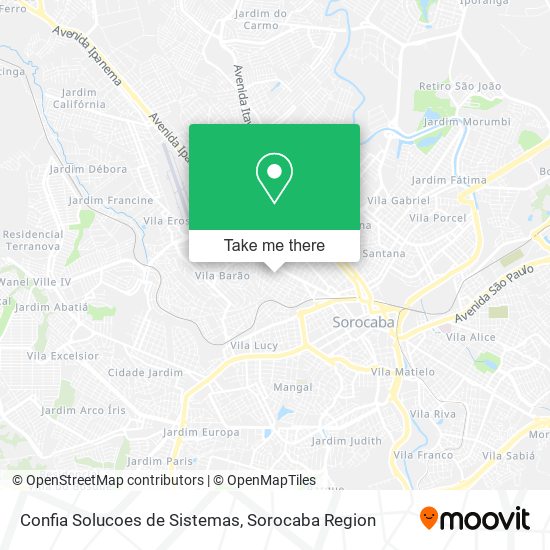 Confia Solucoes de Sistemas map