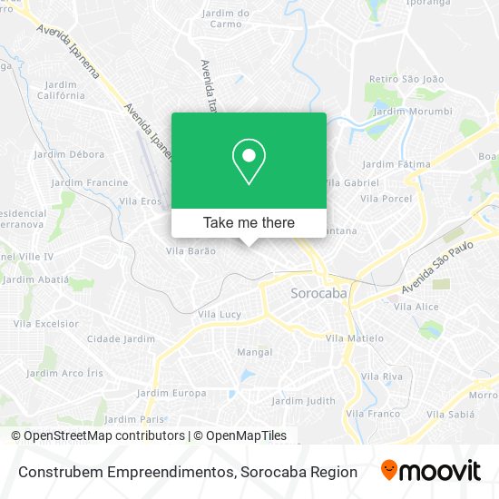 Mapa Construbem Empreendimentos