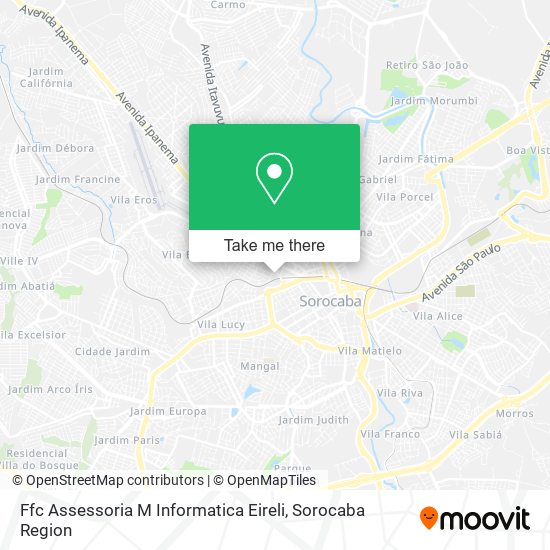 Ffc Assessoria M Informatica Eireli map