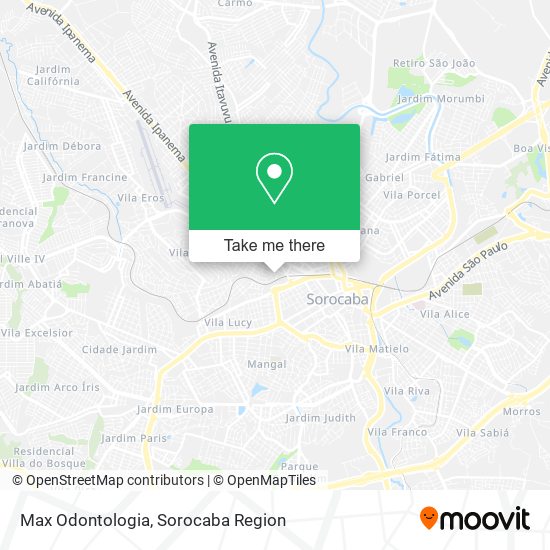 Mapa Max Odontologia