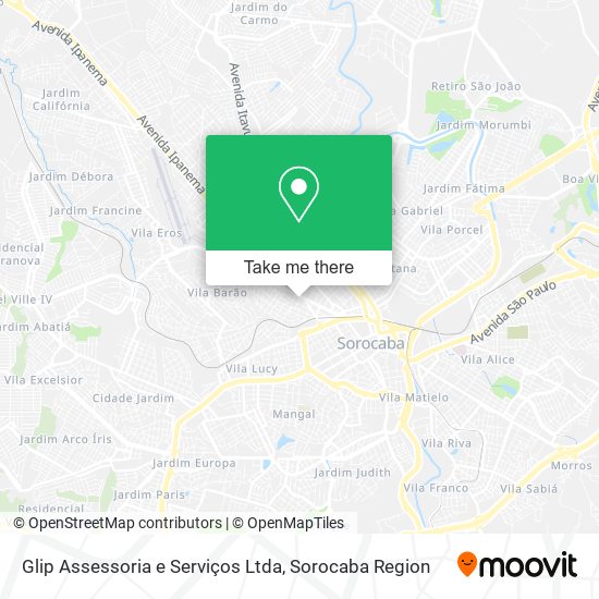 Mapa Glip Assessoria e Serviços Ltda