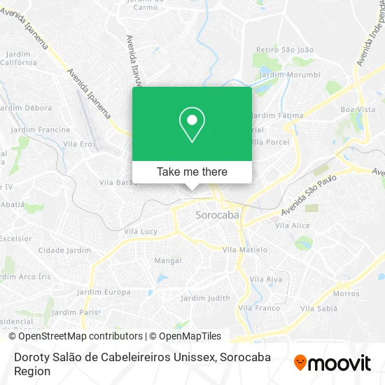 Doroty Salão de Cabeleireiros Unissex map