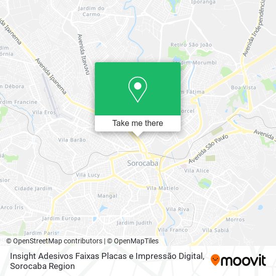 Mapa Insight Adesivos Faixas Placas e Impressão Digital