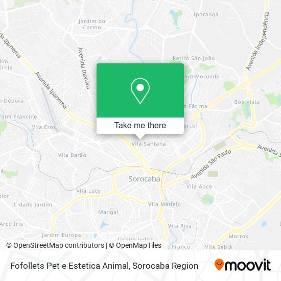 Mapa Fofollets Pet e Estetica Animal