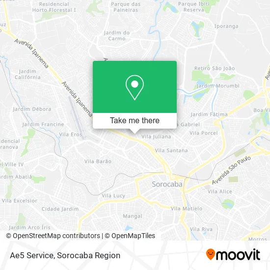Ae5 Service map