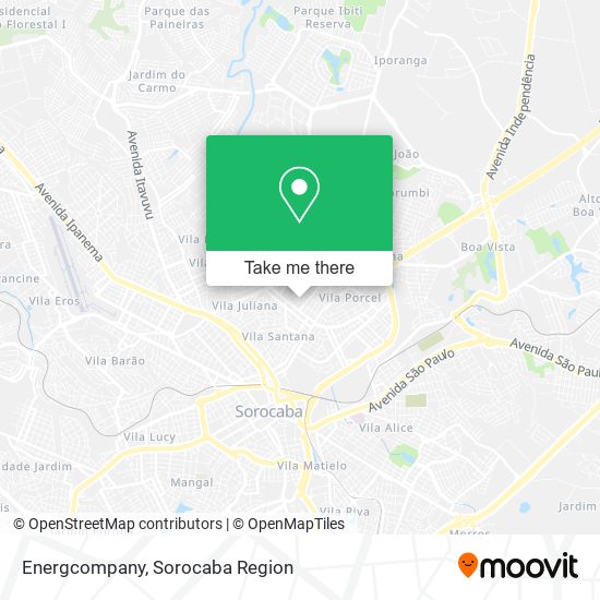 Energcompany map