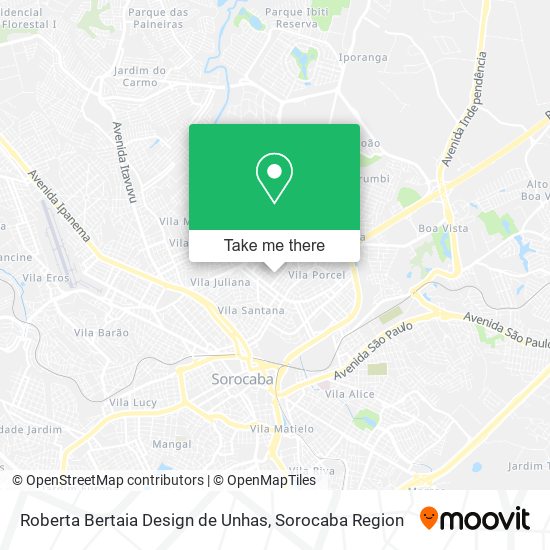 Mapa Roberta Bertaia Design de Unhas