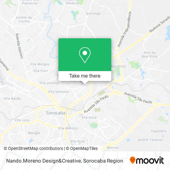 Mapa Nando.Moreno Design&Creative