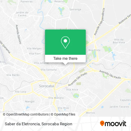 Saber da Eletroncia map