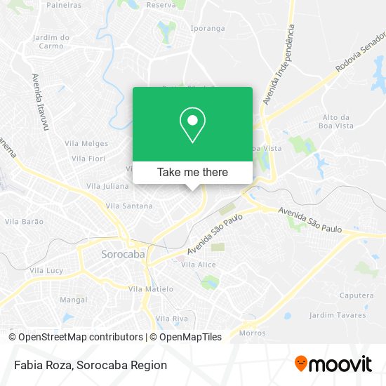 Fabia Roza map