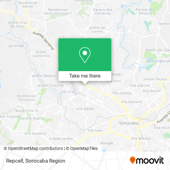 Repcell map