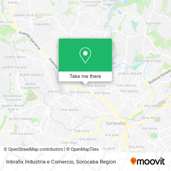 Inbrafix Industria e Comercio map