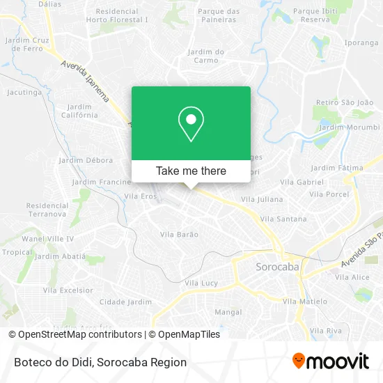 Boteco do Didi map