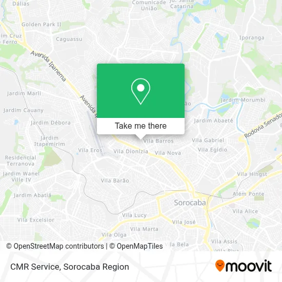 Cmr Service map