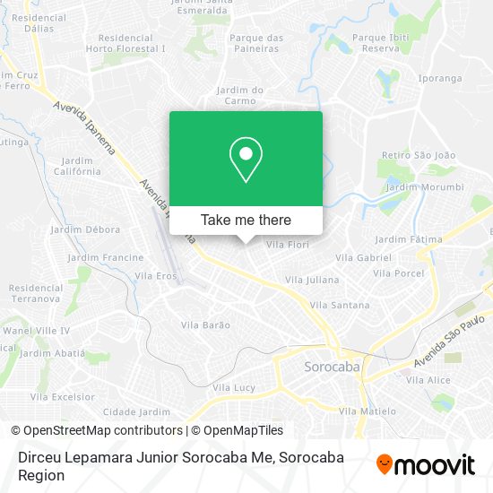 Dirceu Lepamara Junior Sorocaba Me map