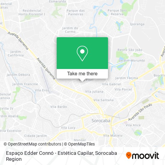 Espaço Edder Connó - Estética Capilar map