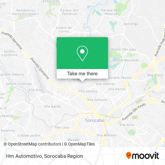 Hm Automotivo map