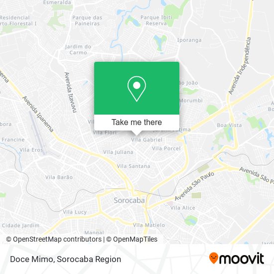 Doce Mimo map