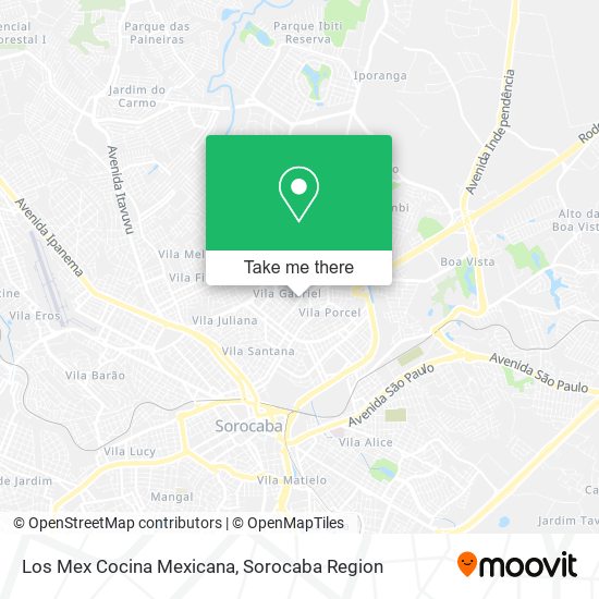 Los Mex Cocina Mexicana map