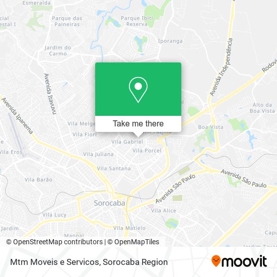 Mtm Moveis e Servicos map