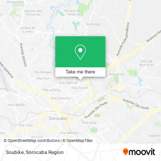 Soubike map