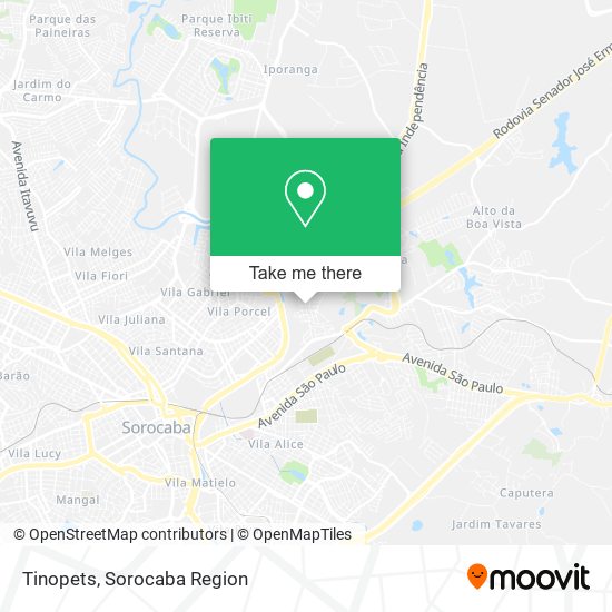 Tinopets map