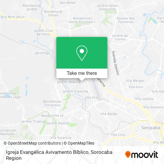 Igreja Evangélica Avivamento Bíblico map