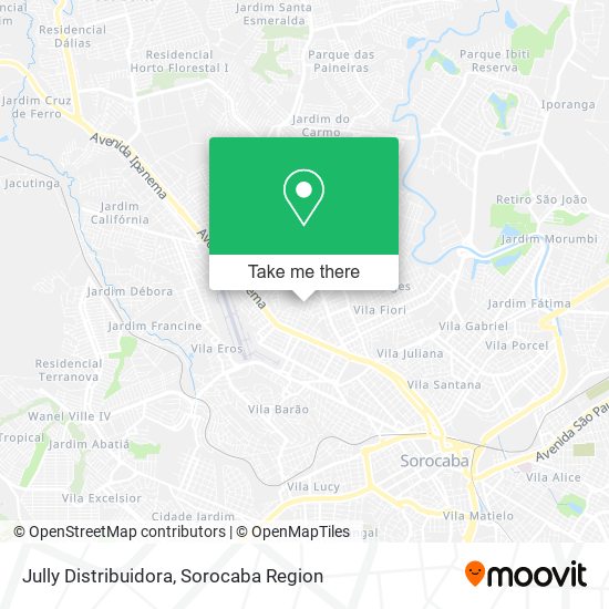 Jully Distribuidora map