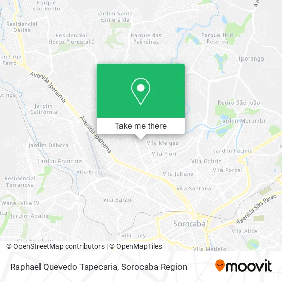 Raphael Quevedo Tapecaria map