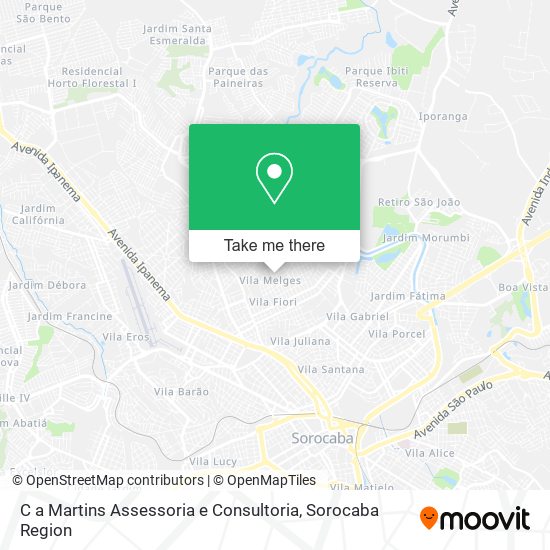 Mapa C a Martins Assessoria e Consultoria