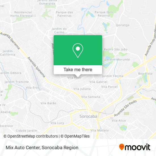 Mix Auto Center map