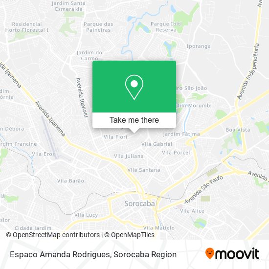 Espaco Amanda Rodrigues map