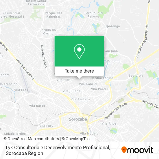 Lyk Consultoria e Desenvolvimento Profissional map