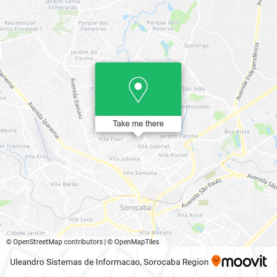 Mapa Uleandro Sistemas de Informacao